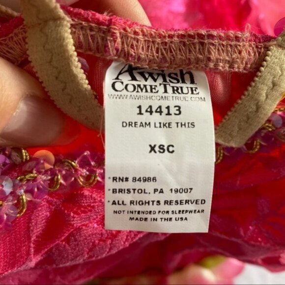 Beautiful pink fairy floral dress / dance tutu XSC - Picture 8 of 13